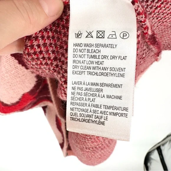 Farm Rio Flower Knit Mini Dress, Multi Color, Size Medium - Picture 12 of 15